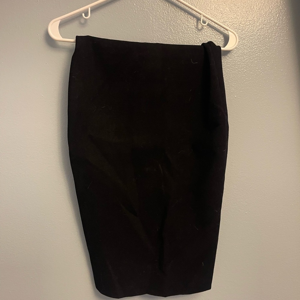 Milly Classic Black Pencil Skirt